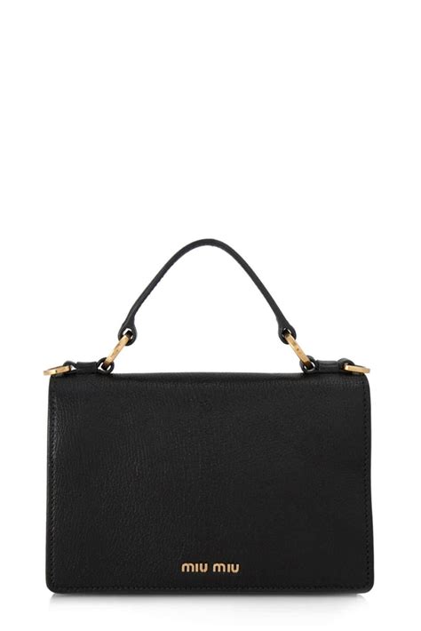 miu miu madras flap bag black|michael miu handbags.